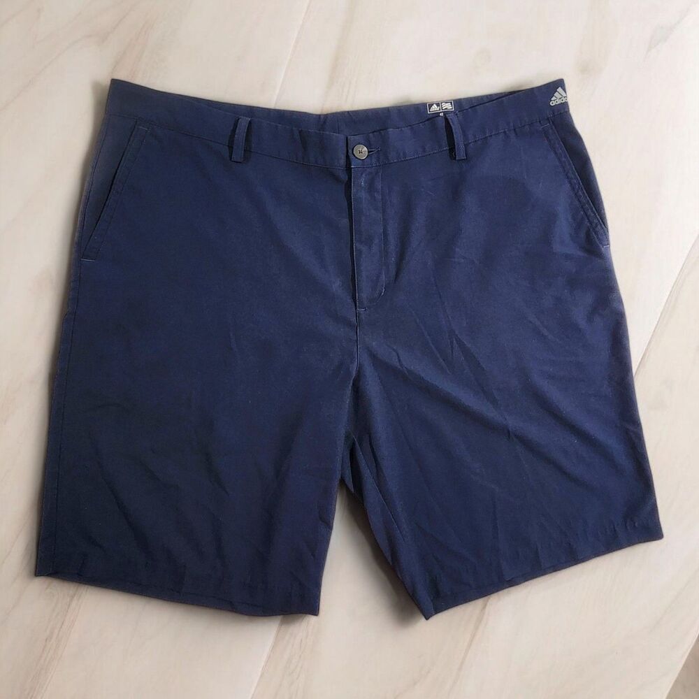 Adidas Golf Adizero Shorts Men's Size 42 Navy Blue Lightweight Cool Quick Dri